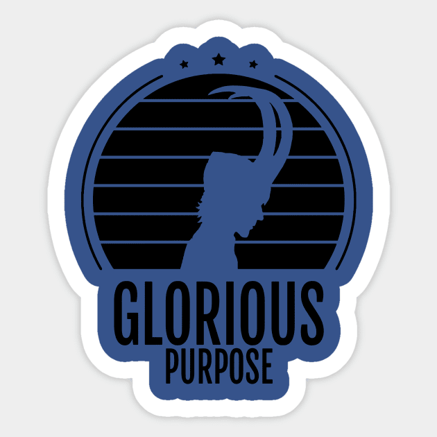 Glorious Purpose 2 Sticker by KaylinOralie